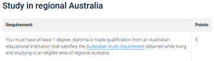 Study in regional Australia